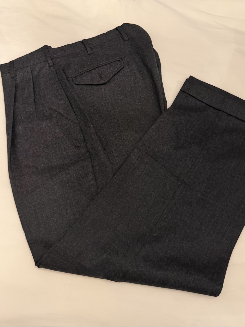 Jos. A. Bank Charcoal Wool Dress Pants